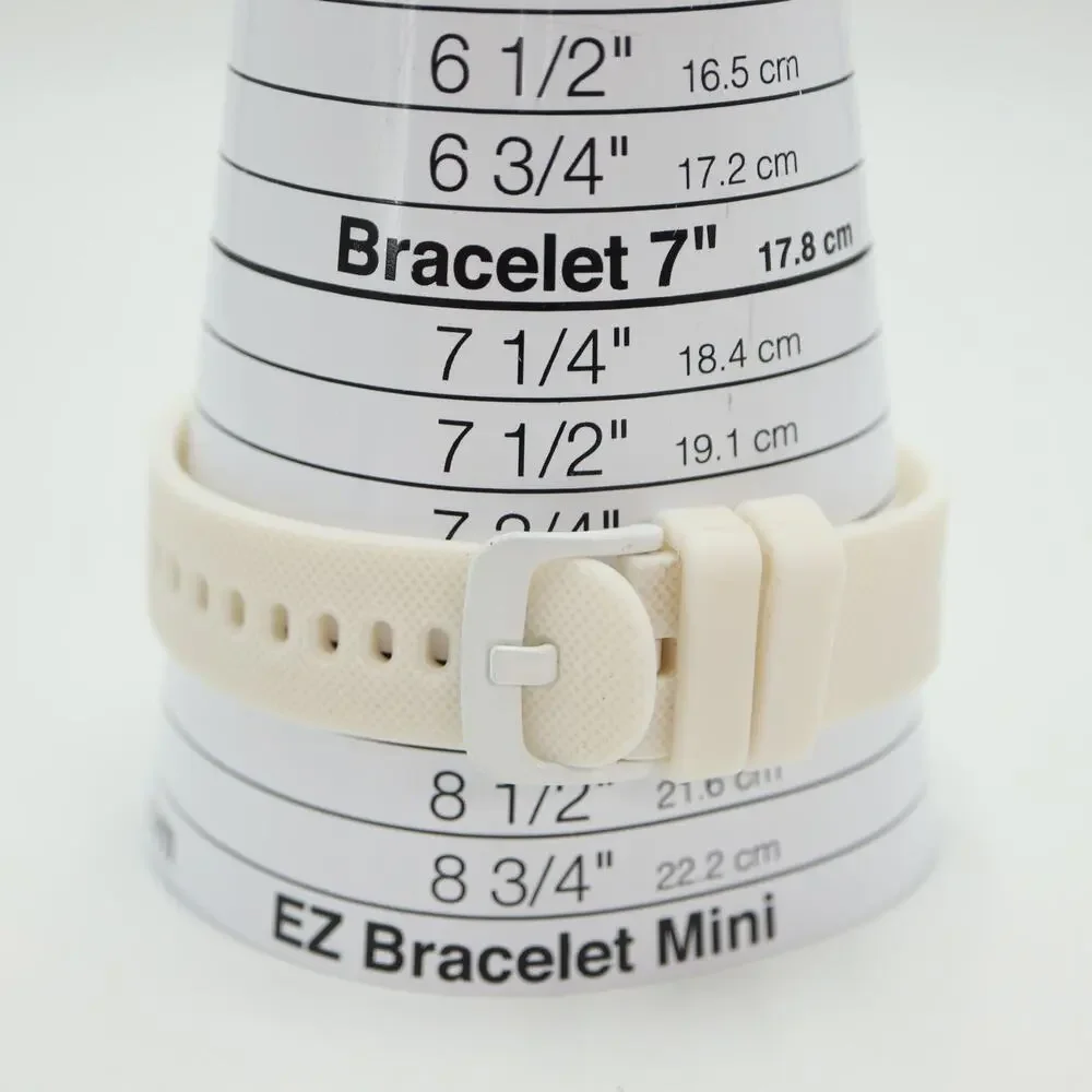 Relic by Fossil White Digital Watch 42mm Alarm Chrono Silicone w New Battery
